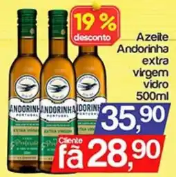 Supermercados Gricki Azeite andorinha extra virgem vidro oferta