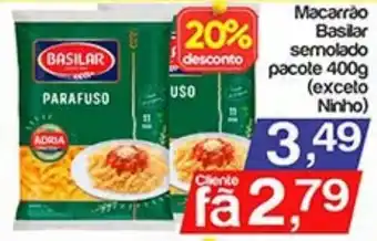 Supermercados Gricki Macarrão basilar oferta