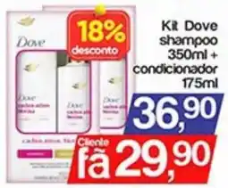 Supermercados Gricki Kit Dove shampoo condicionador oferta