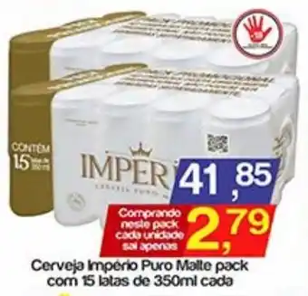 Supermercados Gricki Cerveja imperió puro malte oferta