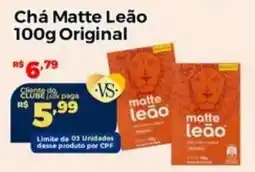 Villarreal Supermercados Chá Matte Leão Original oferta