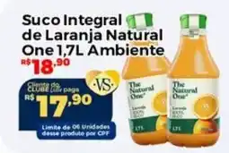 Villarreal Supermercados Suco Integral de Laranja Natural oferta