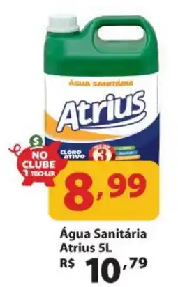 Supermercados Tischler Água Sanitária Atrius oferta