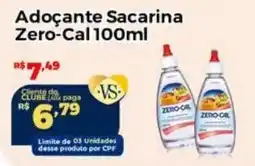 Villarreal Supermercados Adoçante Sacarina Zero-Cal oferta
