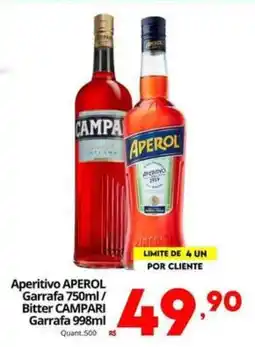 Althoff Supermercados Aperitivo aperol / bitter campari oferta