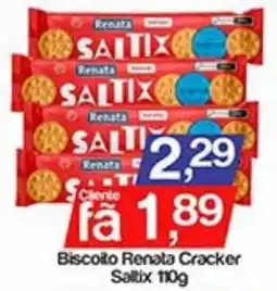 Supermercados Gricki Biscoito renata cracker oferta