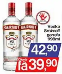 Supermercados Gricki Vodka smirnoff oferta