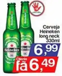 Supermercados Gricki Cerveja heineken long neck oferta