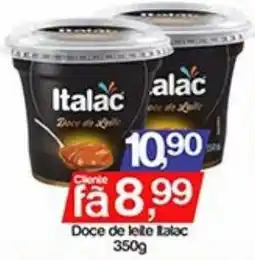 Supermercados Gricki Doce de leite italac oferta