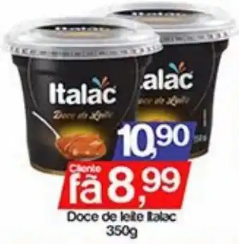 Supermercados Gricki Doce de leite italac oferta