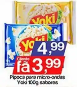 Supermercados Gricki Pipoca para micro-ondas Yoki sabor oferta
