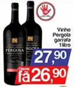 Supermercados Gricki Vinho Pergola garrafa oferta