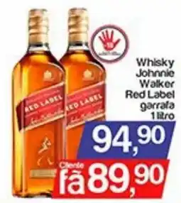 Supermercados Gricki Whisky Johnnie Walker Red Label oferta