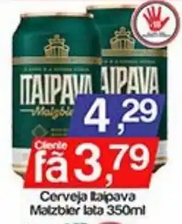 Supermercados Gricki Cerveja Itaipava Malzbier oferta