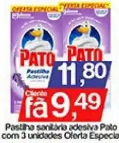 Supermercados Gricki Pastilha sanitária adesiva pato oferta