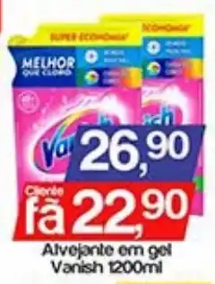 Supermercados Gricki Alvejante em gel Vanish oferta