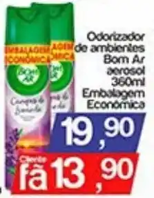 Supermercados Gricki Odorizador de ambientes Bom Ar aerosol oferta