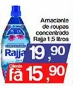 Supermercados Gricki Amaciante de roupas concentrado Rajja oferta