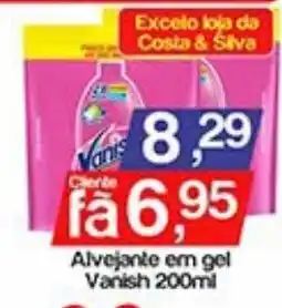 Supermercados Gricki Alvejante em gel Vanish oferta