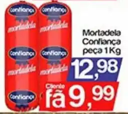 Supermercados Gricki Mortadela Confiânça oferta