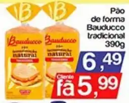 Supermercados Gricki Pão de forma Bauducco tradicional oferta