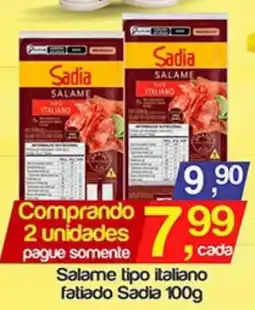 Supermercados Gricki Salame tipo italiano oferta