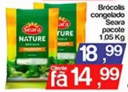 Supermercados Gricki Brócolis congelado seara oferta