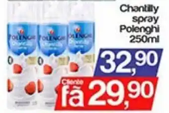 Supermercados Gricki Chantilly spray Polenghi oferta