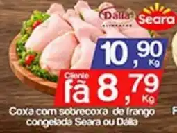 Supermercados Gricki Coxa com sobrecoxa de frango oferta