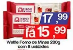 Supermercados Gricki Waffle forno de minas oferta