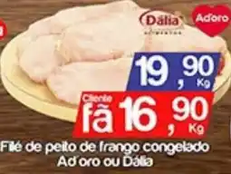Supermercados Gricki Filé de peito de frango congelado oferta