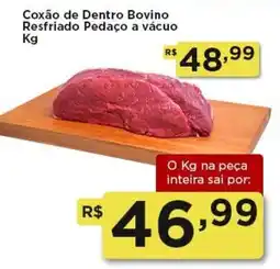 Rede Vivo Coxão de Dentro Bovino Resfriado Pedacão a vácuo oferta