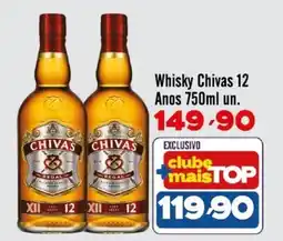 Rede Top Whisky Chivas 12 Anos oferta