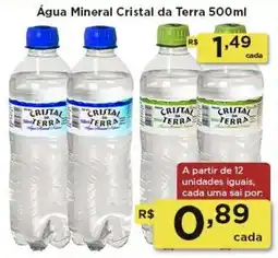 Rede Vivo Água Mineral Cristal da Terra oferta