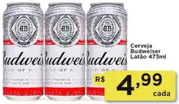 Rede Vivo Cerveja Budweiser oferta