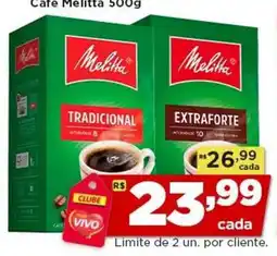 Rede Vivo Cafe Melitta tradicional oferta