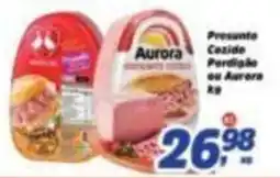 Supermercados Campeão Presunto Cezeidão ou Aurora oferta