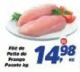 Supermercados Campeão Filé de Peito de Frango Pacote kg oferta