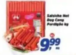 Supermercados Campeão Salsicha Hot Dog Cong Perdião oferta
