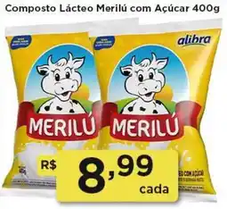 Rede Vivo Composto Lácteo Merilú com Açúcar oferta