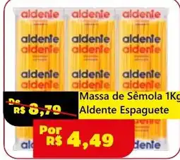 Royal Supermercados Massa de Sêmola Espaguete oferta