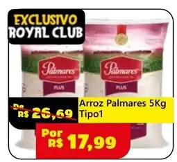 Royal Supermercados Arroz Palmares 5kg oferta