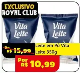 Royal Supermercados Leite em Pó Vita oferta
