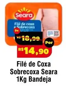 Royal Supermercados Filé de Coxa Sobrecoxa Seara oferta