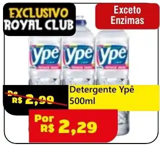 Royal Supermercados Detergente ypê oferta