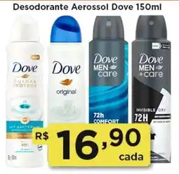 Rede Vivo Desodorante Aerossol Dove 150ml oferta