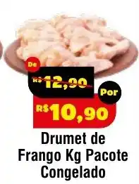 Royal Supermercados Drumet de Frango Kg Pacote Congelado oferta