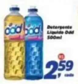 Supermercados Campeão Detergente Líquido Odd oferta