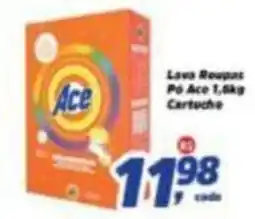 Supermercados Campeão Lava Roupas Pó Ace oferta