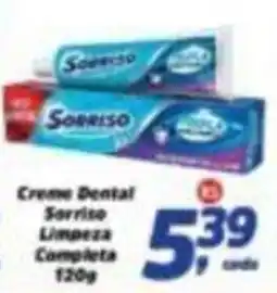 Supermercados Campeão Creme Dental Sorriso Limpeza Completa oferta